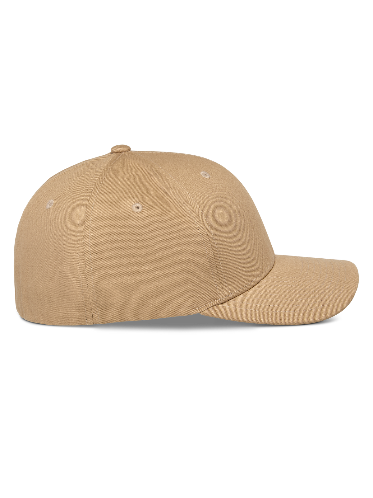 Alpinestars Pivot Hat, casual baseball cap, Sand Khaki, side profile view featuring a curved bill and structured crown, durable twill fabric, minimalist sportswear design
