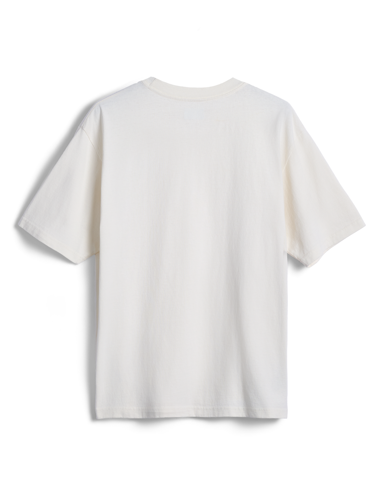 Alpinestars Essentials Ageless SS Tee, Kurzarm-T-Shirt, Off-White, schlichte Rückansicht, lockere Passform, lässige Sportbekleidung