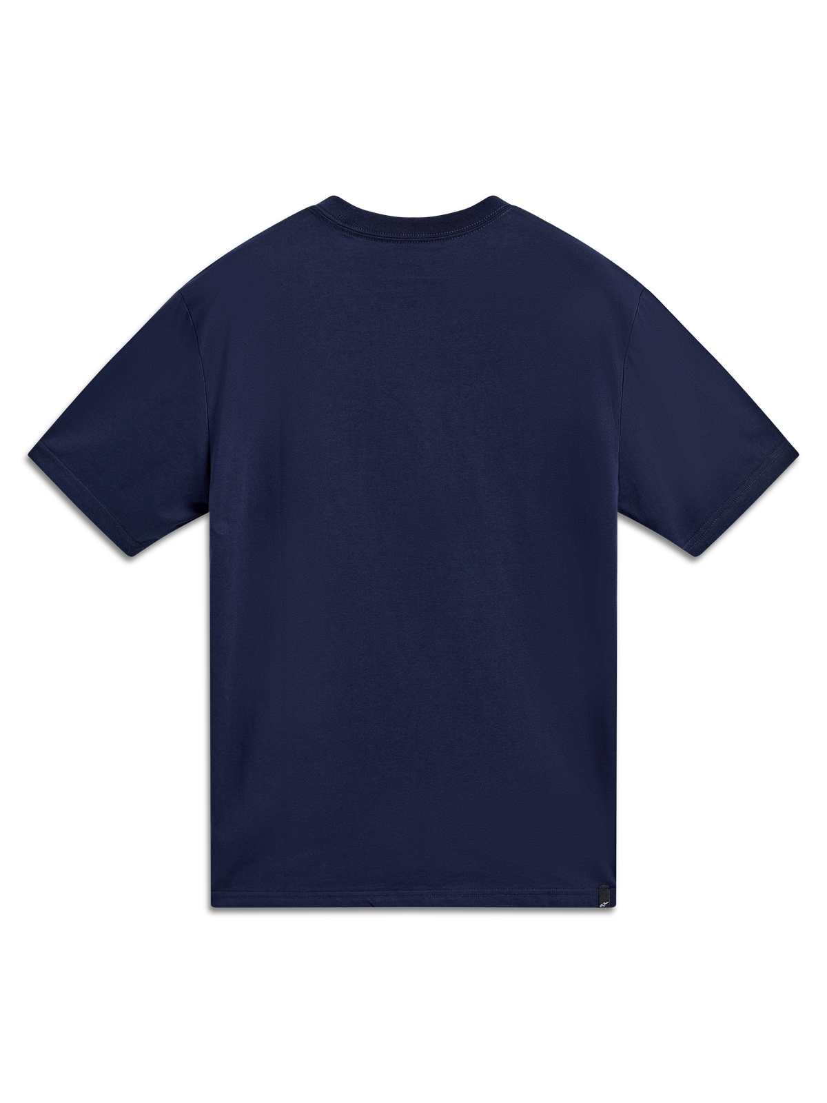 Alpinestars Cypress CSF T-Shirt, Kurzarm-Sportswear-T-Shirt, Navyblau, Rückansicht, Baumwoll-Polyester-Mischung