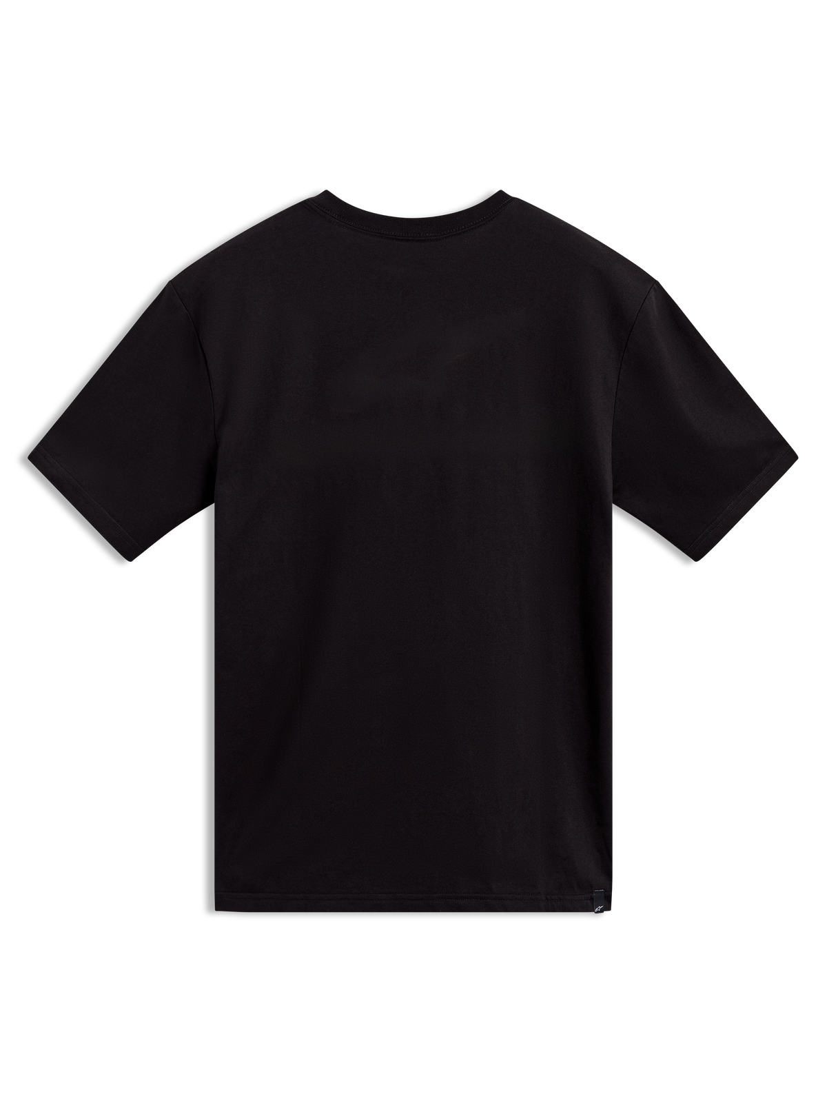 Alpinestars Elliptogrit CSF T-Shirt, Kurzarm-T-Shirt, Schwarz, Rückansicht mit sauberem Finish, Motorsport-Sportswear