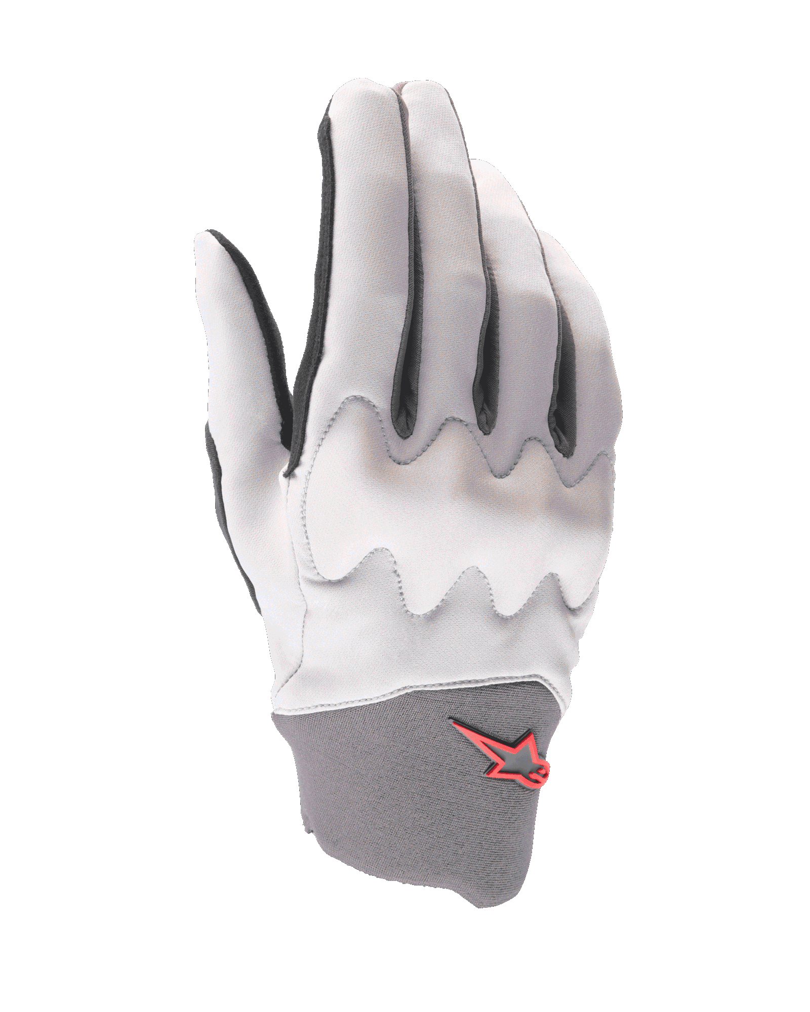 fahrradhandschuhe mit knöchelschutz A-Supra Shield - Grau Radsport Handschuhe