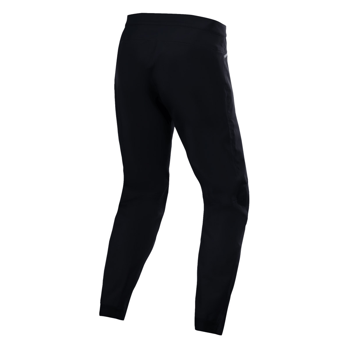 Alpinestars A-Dura wasserdichte Hose, Schwarz, Rückansicht mit technischer Textilkonstruktion, Mountainbike-Hose mit 20k Wasserdichtigkeit, strapazierfähiges Stretch-Material für Offroad-Fahrten bei nassen Bedingungen