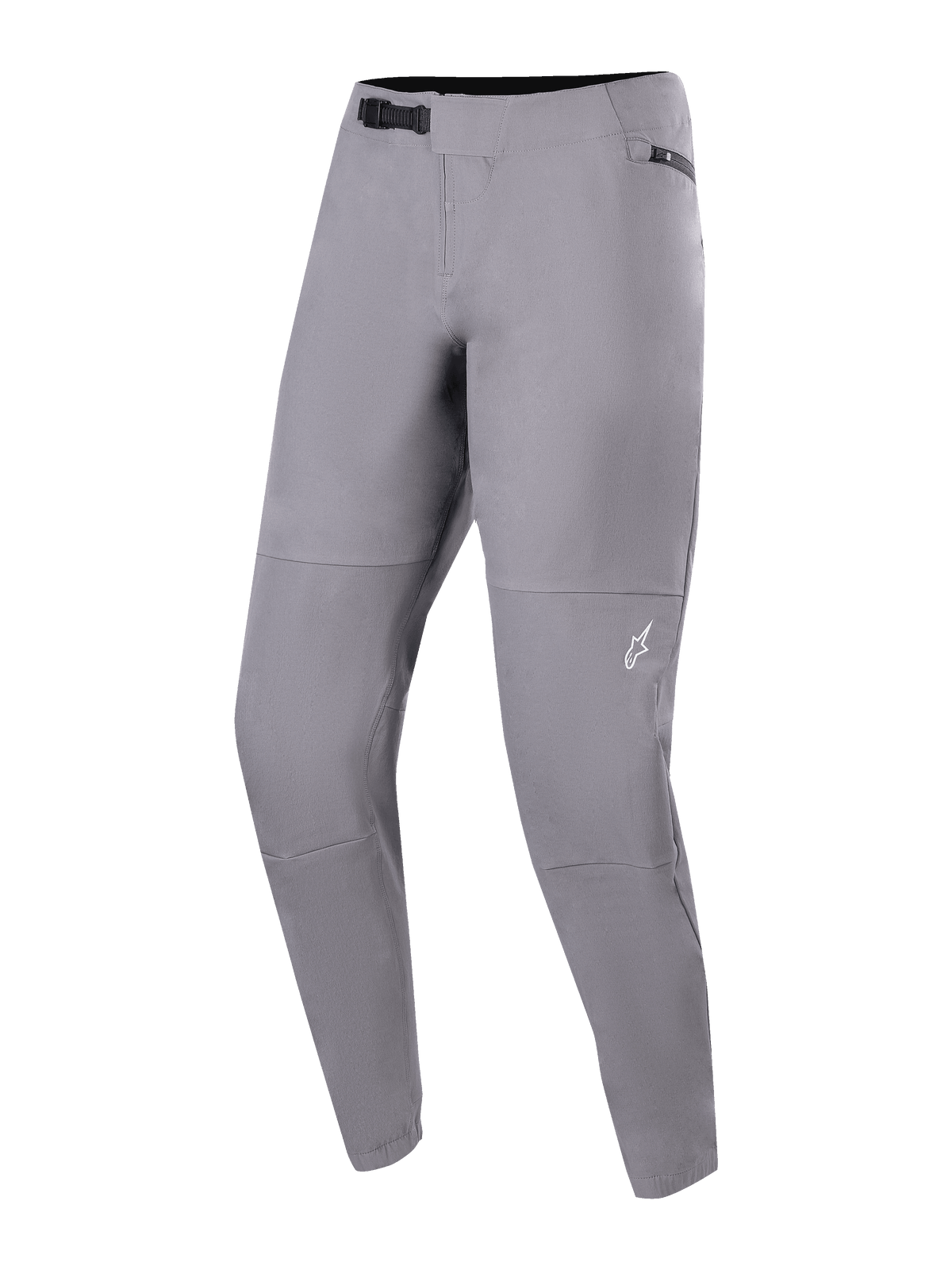 Alpinestars A-Dura Elite Hose, Mountainbike-Hose, Dunkelgrau, mit vorderem Ratschenverschlusssystem und Reißverschlusstaschen, strapazierfähiges 4-Wege-Stretch-Cordura®-Gewebe für den Offroad-Radsport