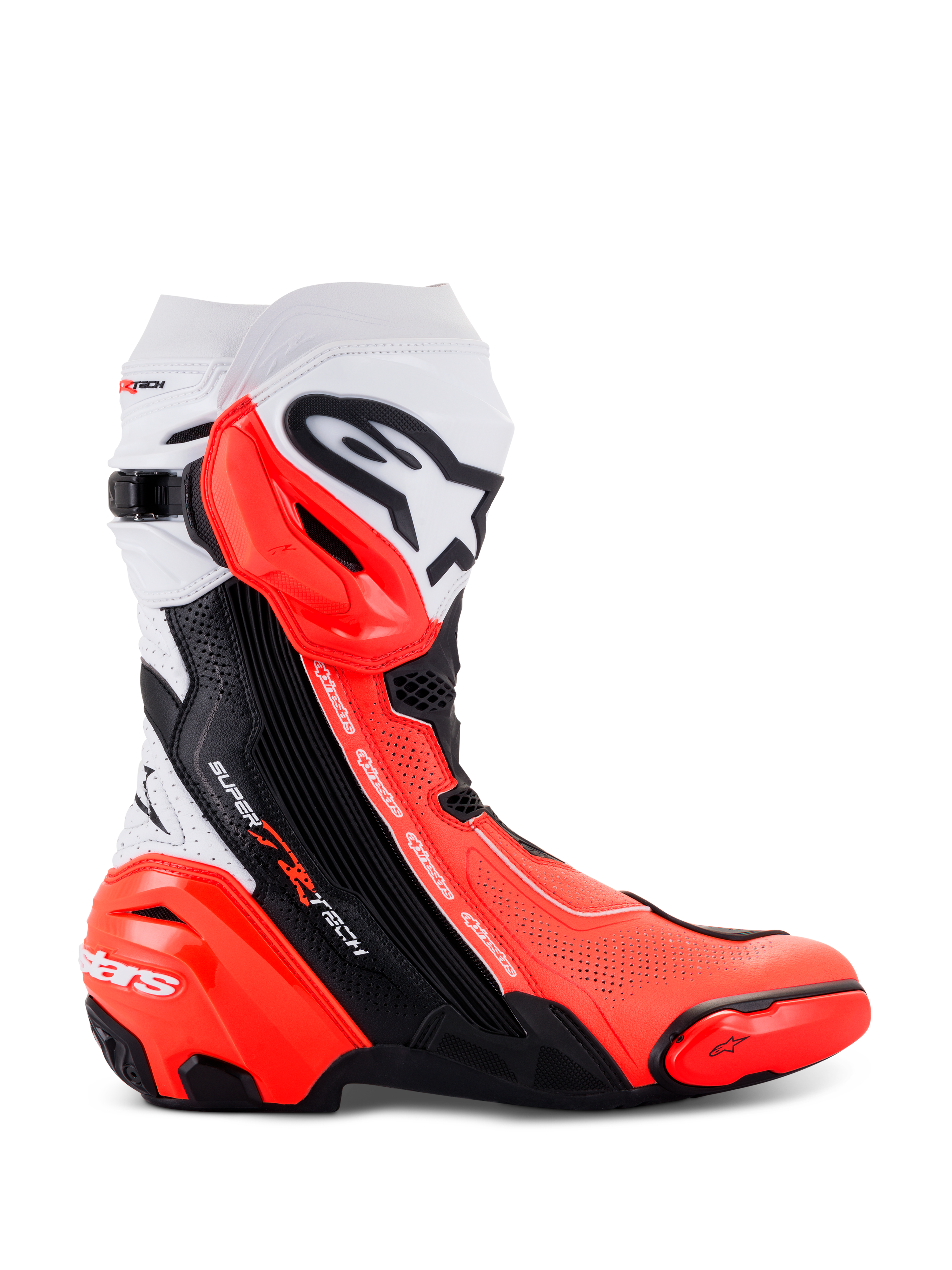 Supertech R Vented - Schwarz Motorrad Stiefel | Alpinestars®