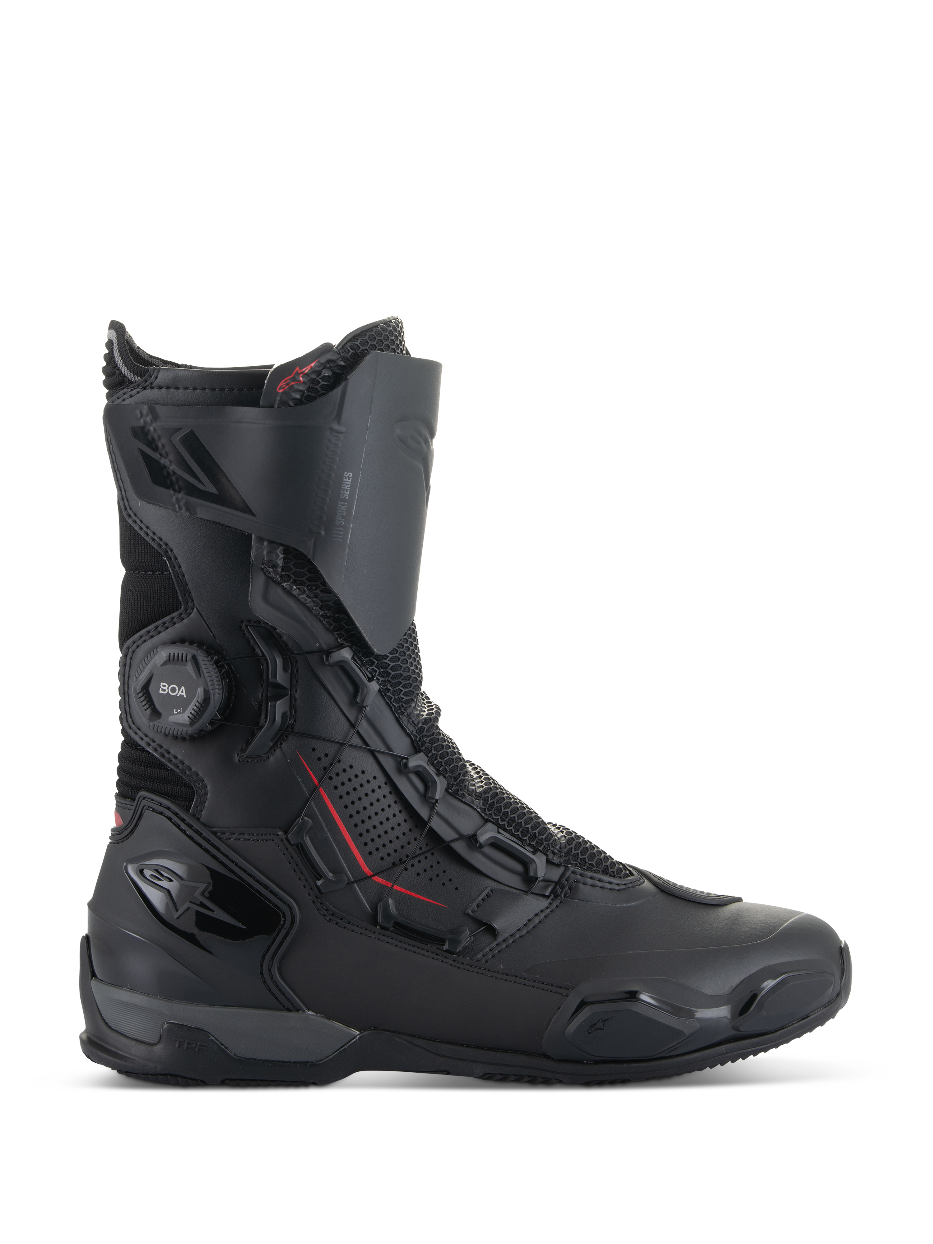 Lederstiefel Erhöhte Motorradstiefel Herren Harley Biker Boots