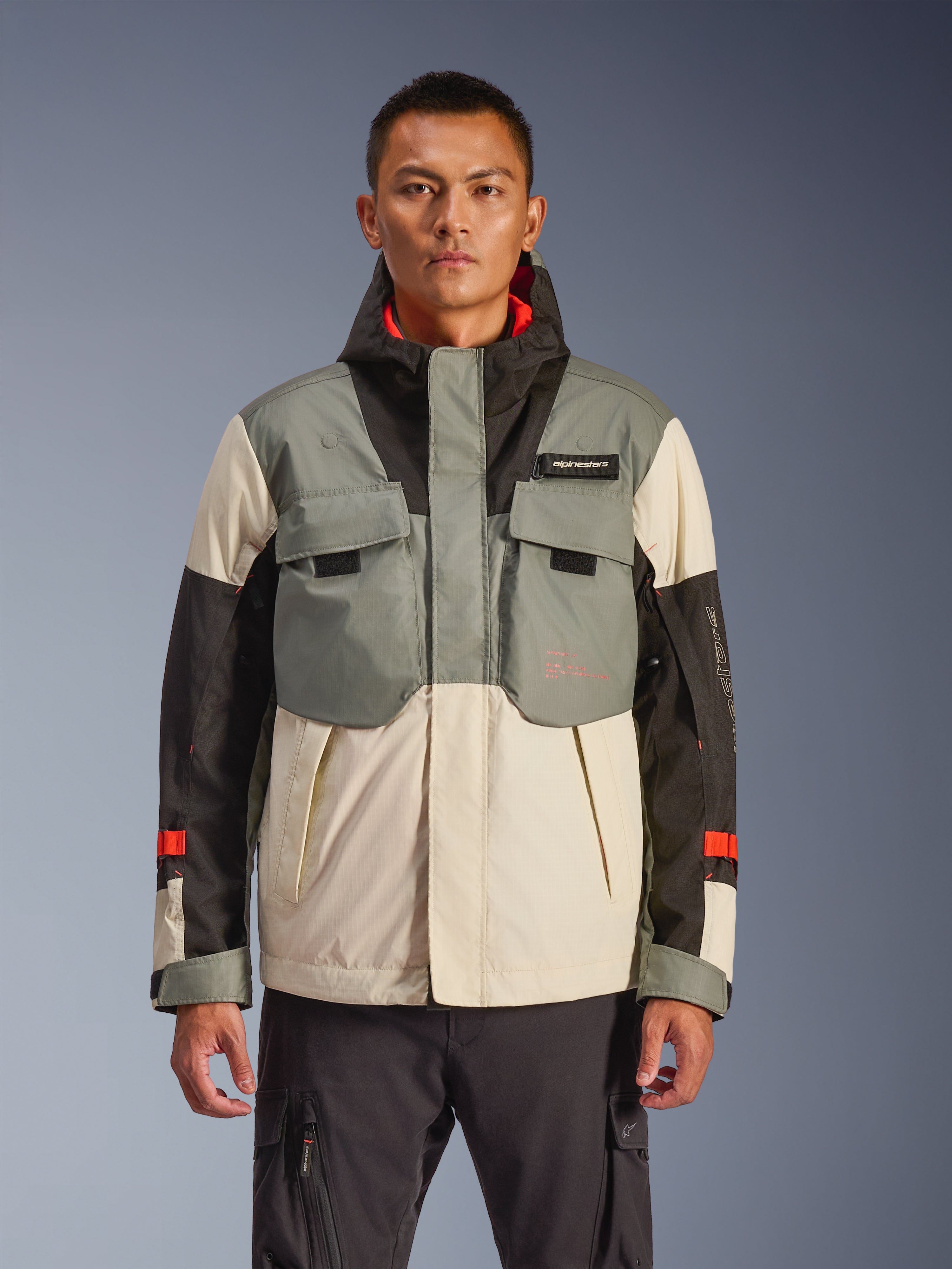 Mospher Waterproof - Gray Motorcycle Jacket | Alpinestars®