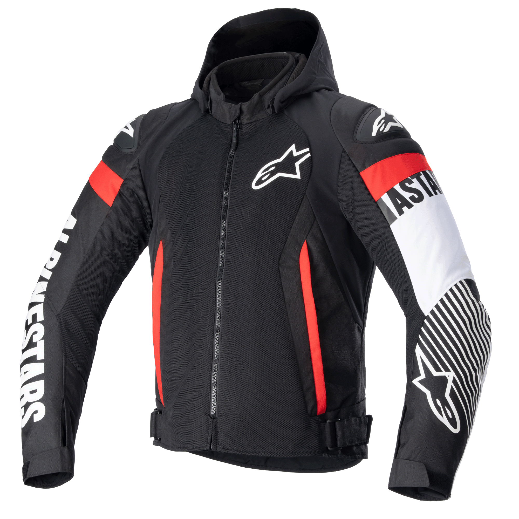 Zaca Air - Black Motorcycle Jacket | Alpinestars® Zaca Air - Black Motorcycle Jacket | Alpinestars®