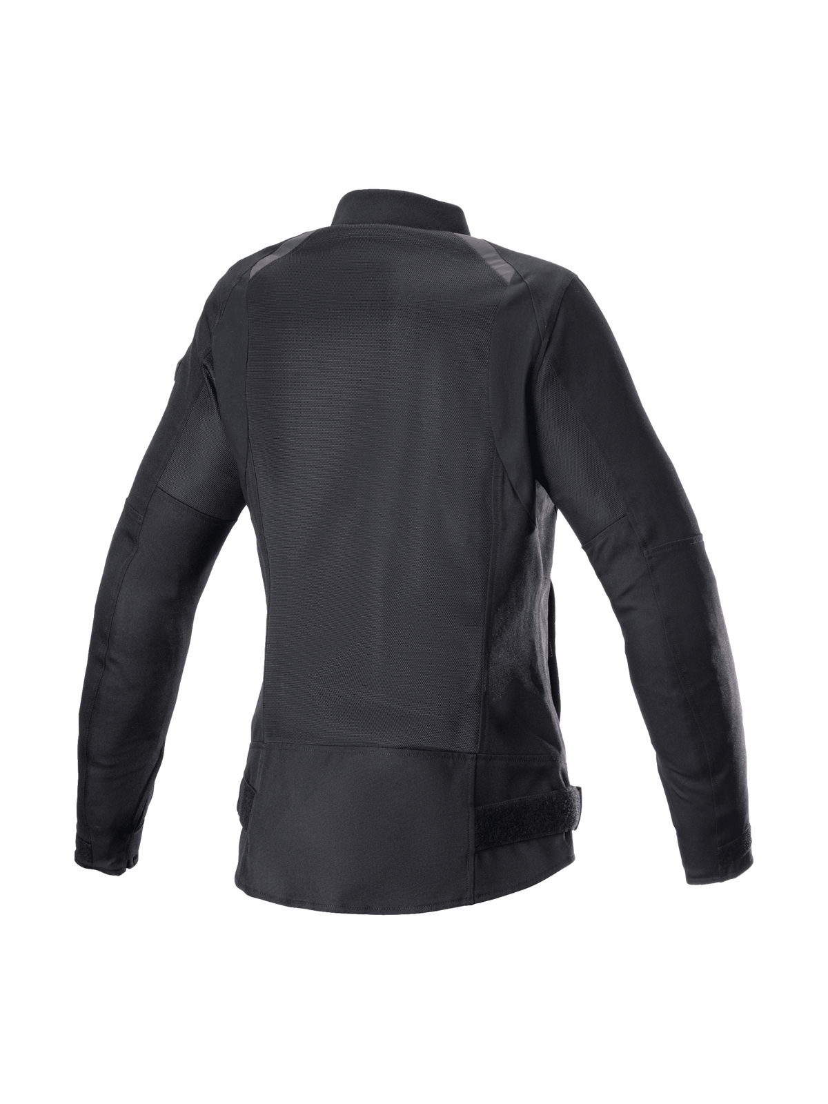 Alpinestars Eloise V2 Air Jacke, Urban-Motorradjacke für Damen, Schwarz, belüftetes Mesh-Textil, verlängerter Rücken