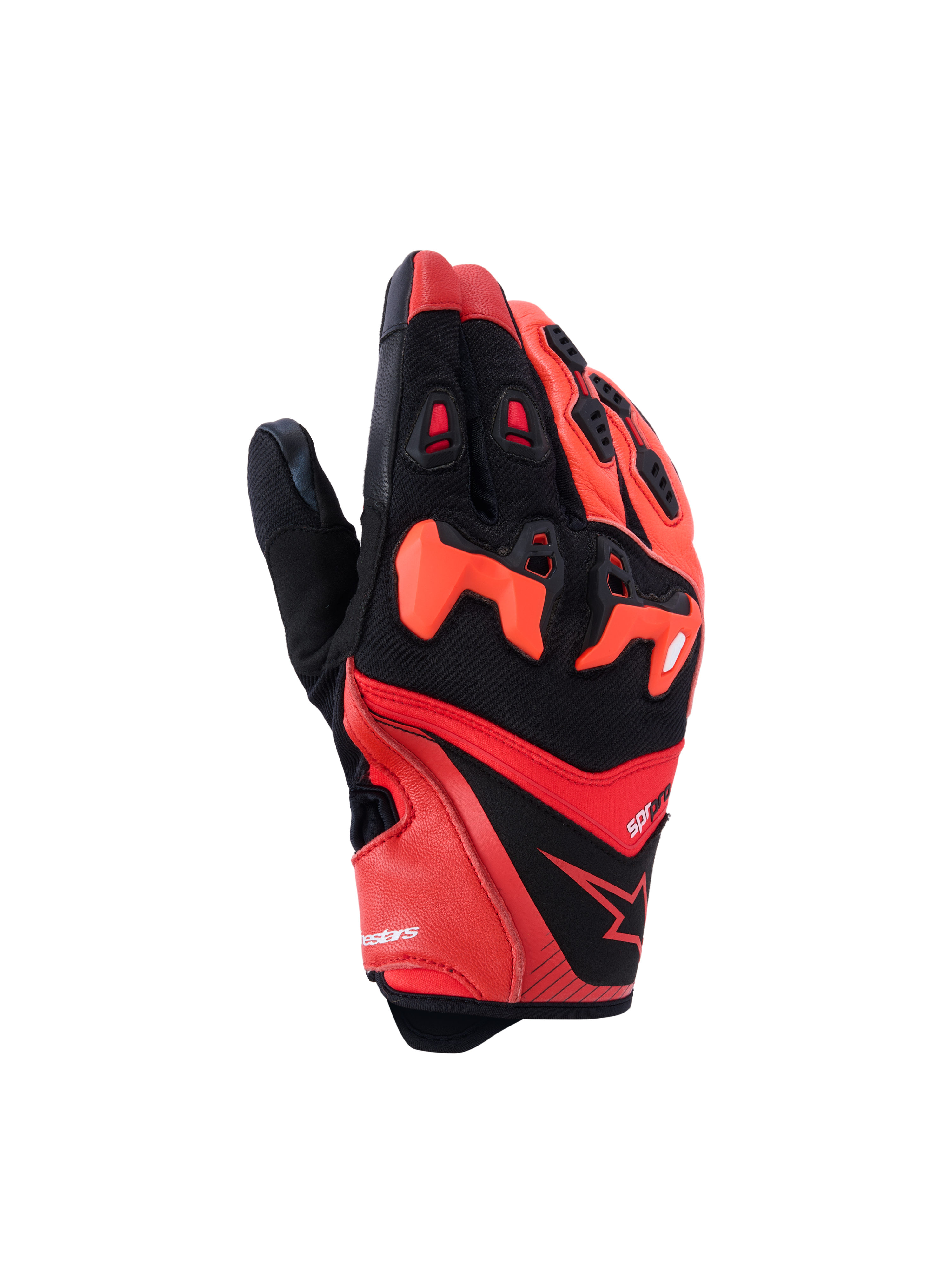 L / Bright Red Red Fluo Black