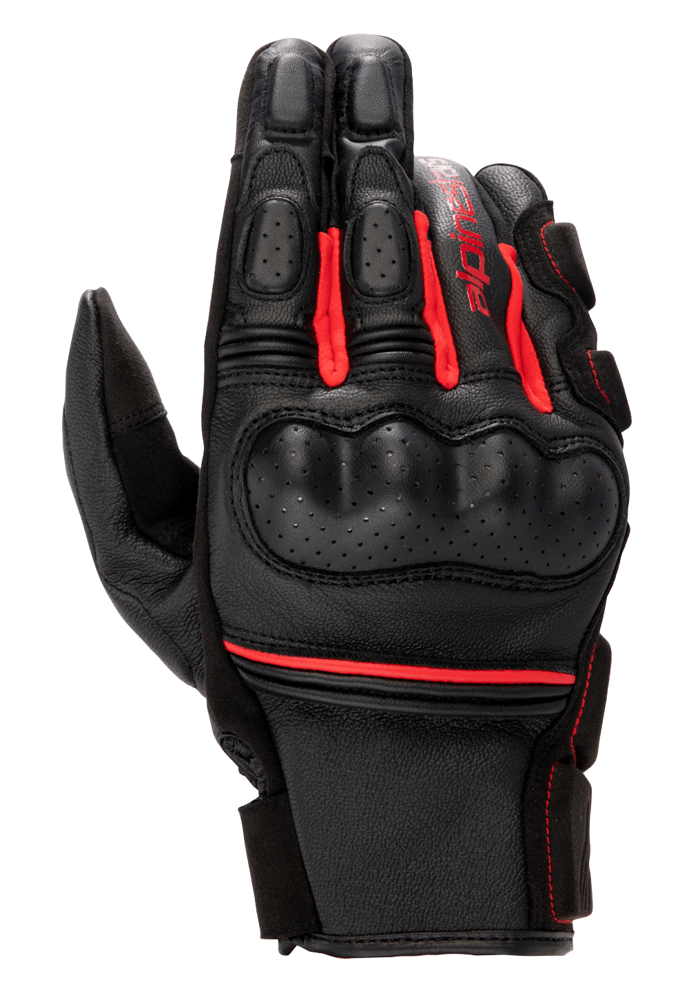 Phenom - Schwarz Motorrad Handschuhe