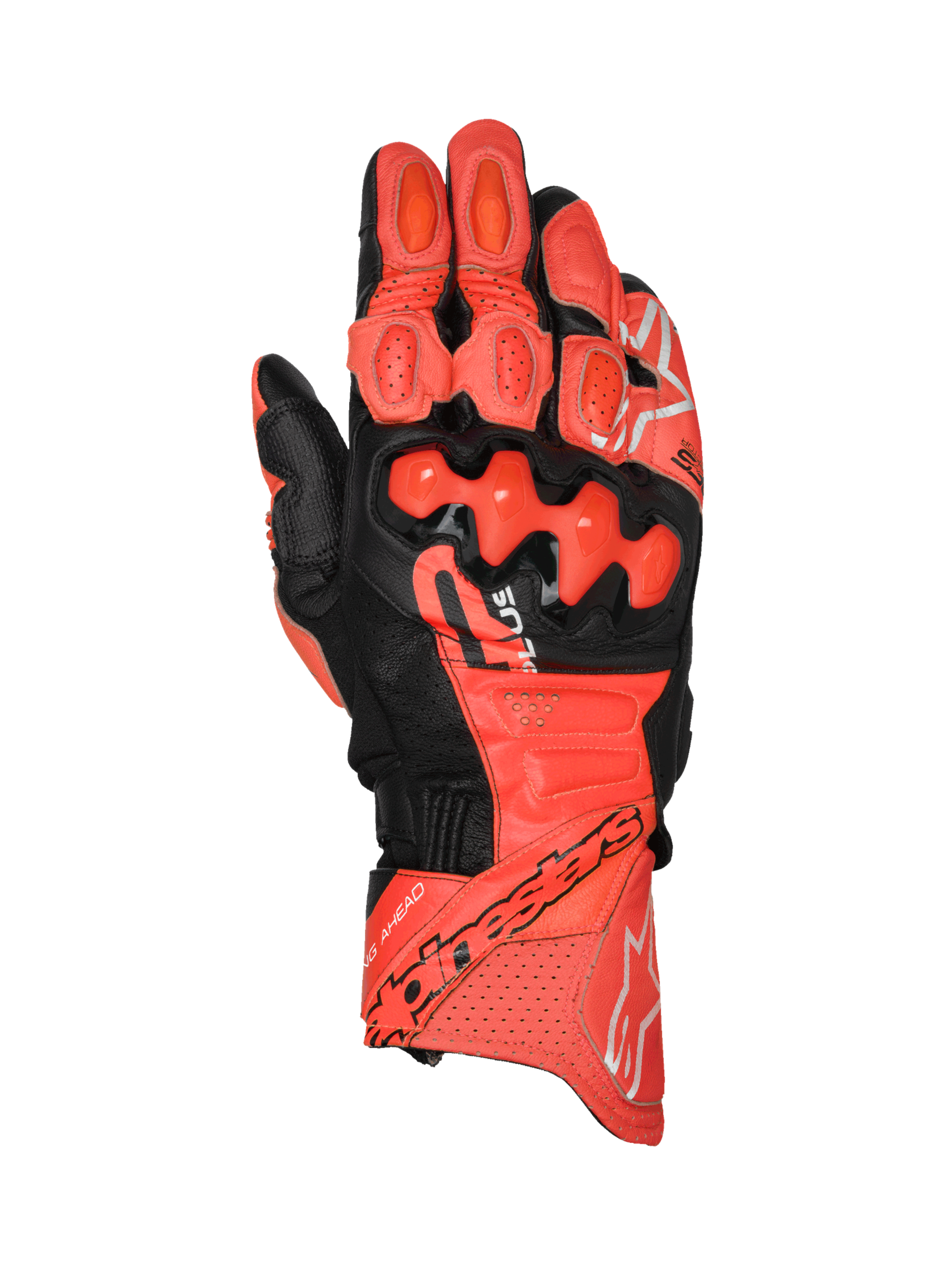 alpinestars handschuhe gp plus L / Bright Red Red Fluo Black PBDD A finger bridge protects Size:Long (5 Rows) How to pick your