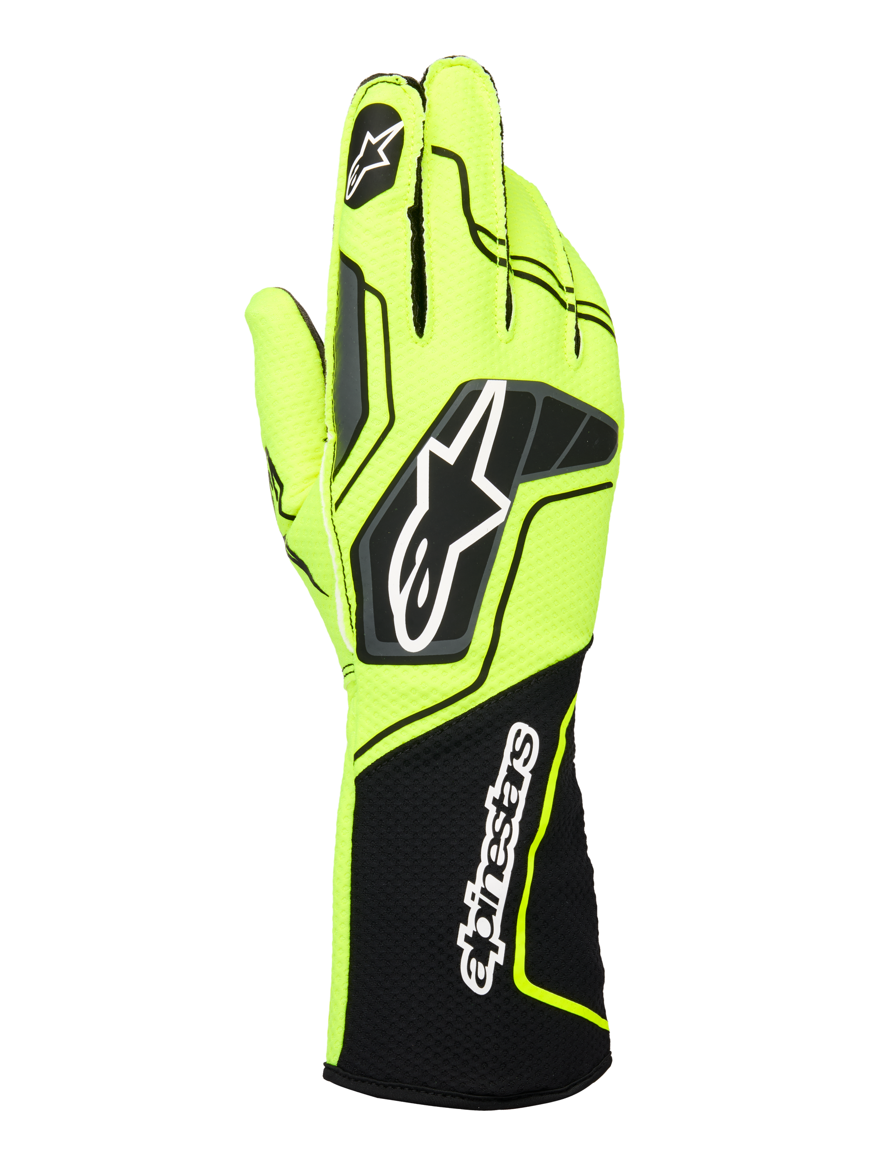 alpinestars tech 1 kx handschuhe L / Yellow Fluo Black Color:Hitch Fahrrad XXL Meinhövel in EUROL Featuring external seams for