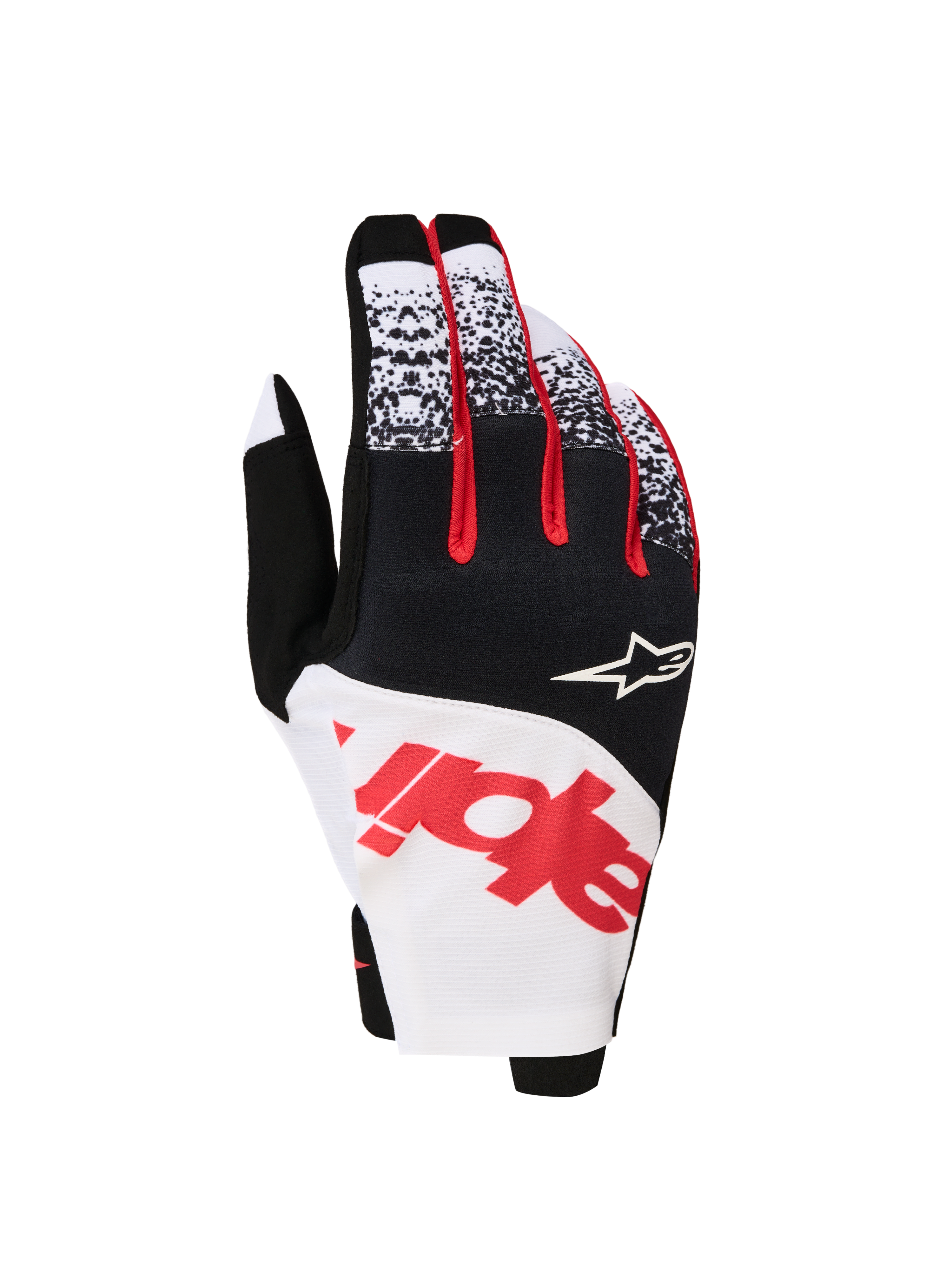 L / Black White Red Fluo