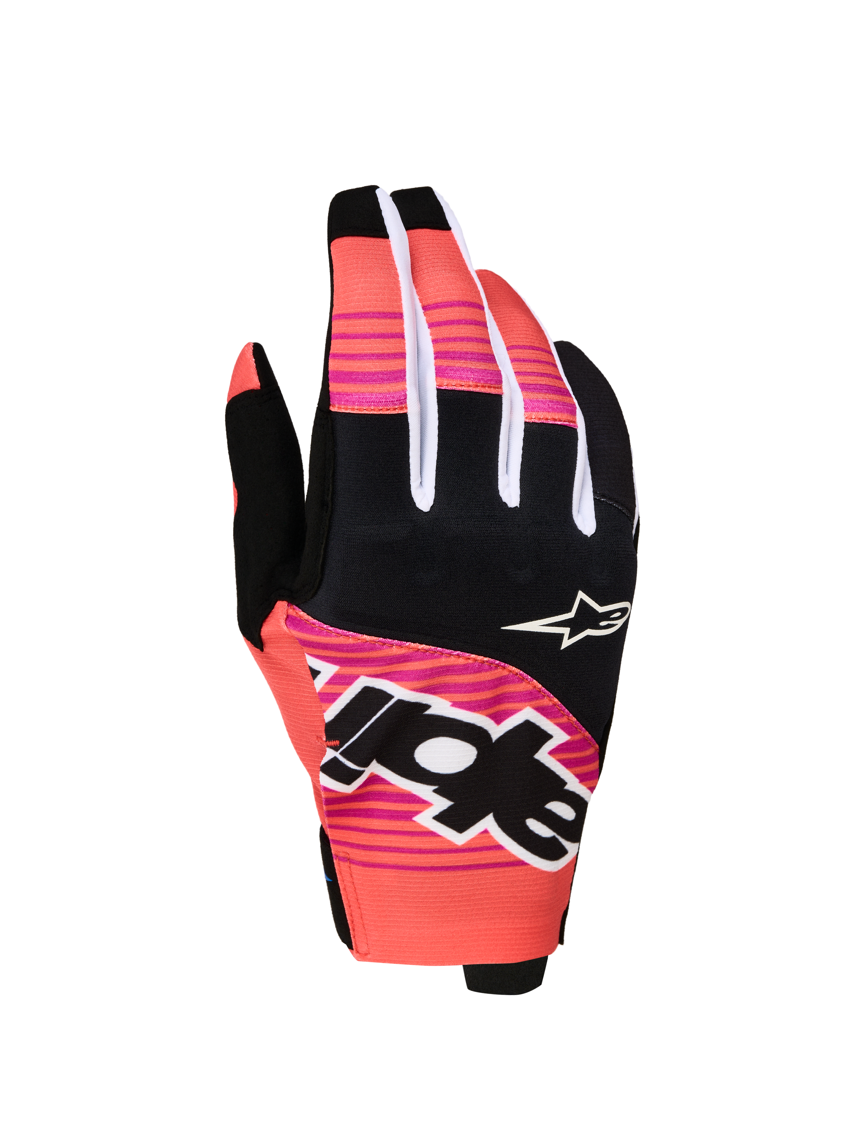 L / Hot Coral Black Fuchsia