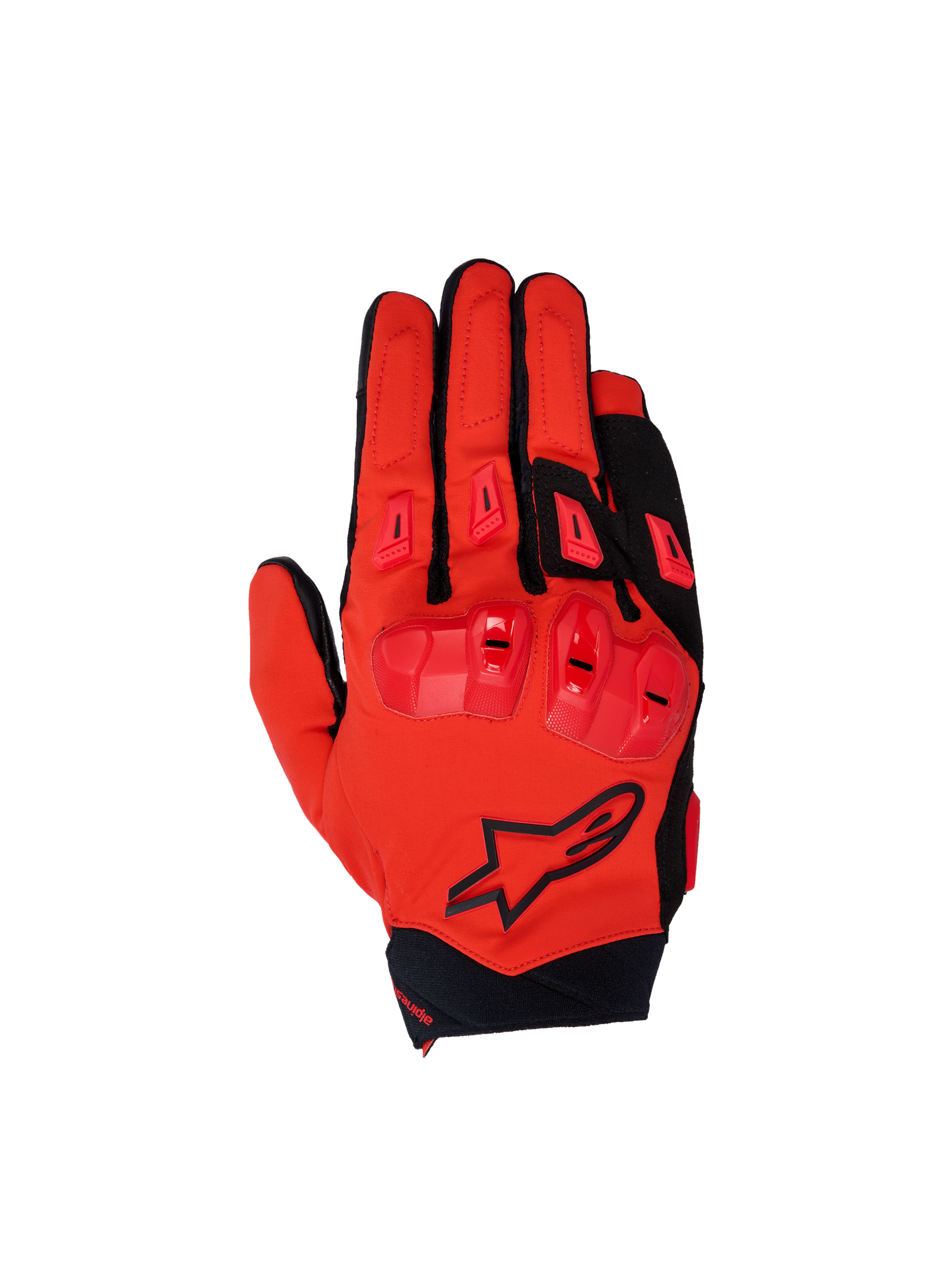 L / Bright Red Black White