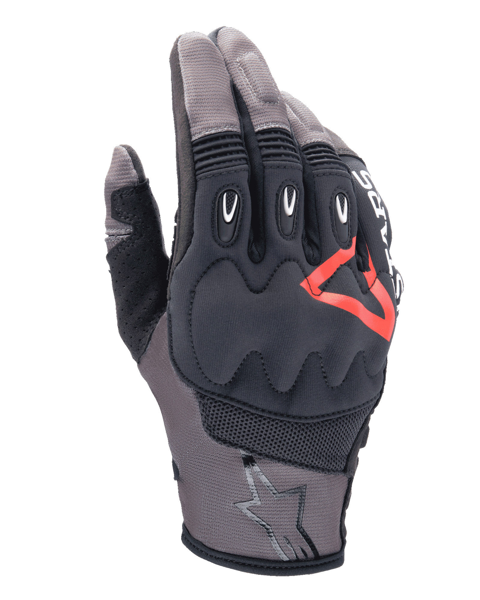 enduro handschuhe motorrad Techdura - Braun Motorrad Handschuhe