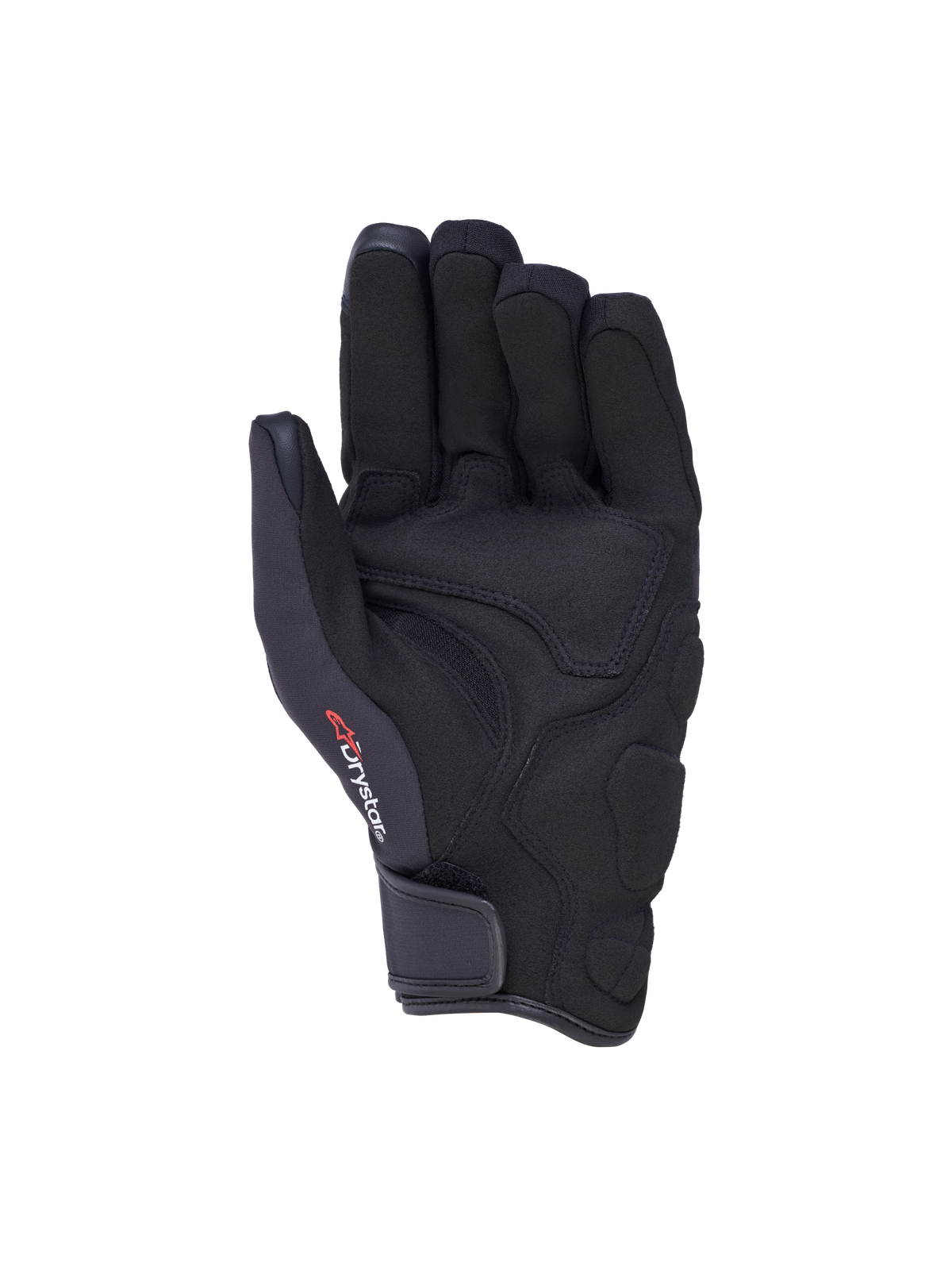 Alpinestars Stella Ignite Drystar Insulated Gloves, Women's Motorcycle Gloves, Black, featuring a synthetic suede palm and waterproof Drystar membrane