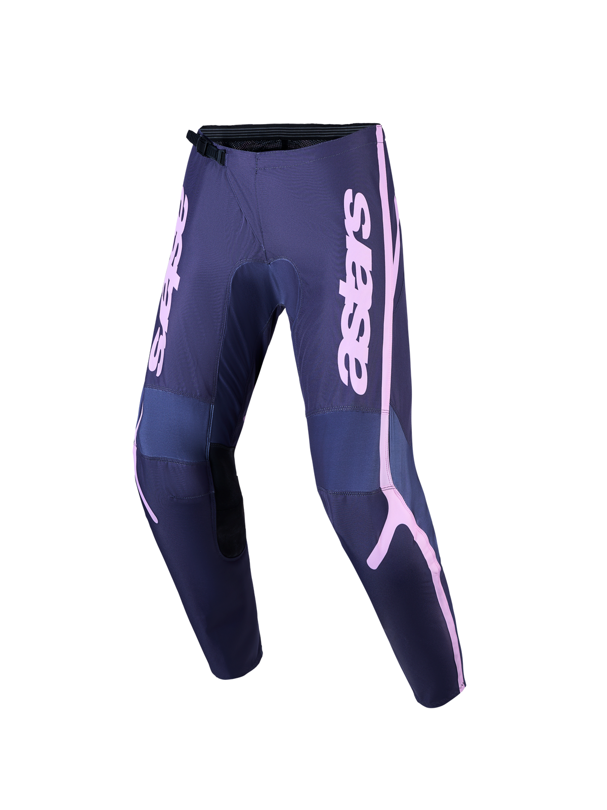 Alpinestars Stella Fluid Apex V2 Hose, Damen-Motocrosshose, Grau und Pink, verstärkte Offroad-Konstruktion, ergonomischer Schnitt mit Ratschenverschluss