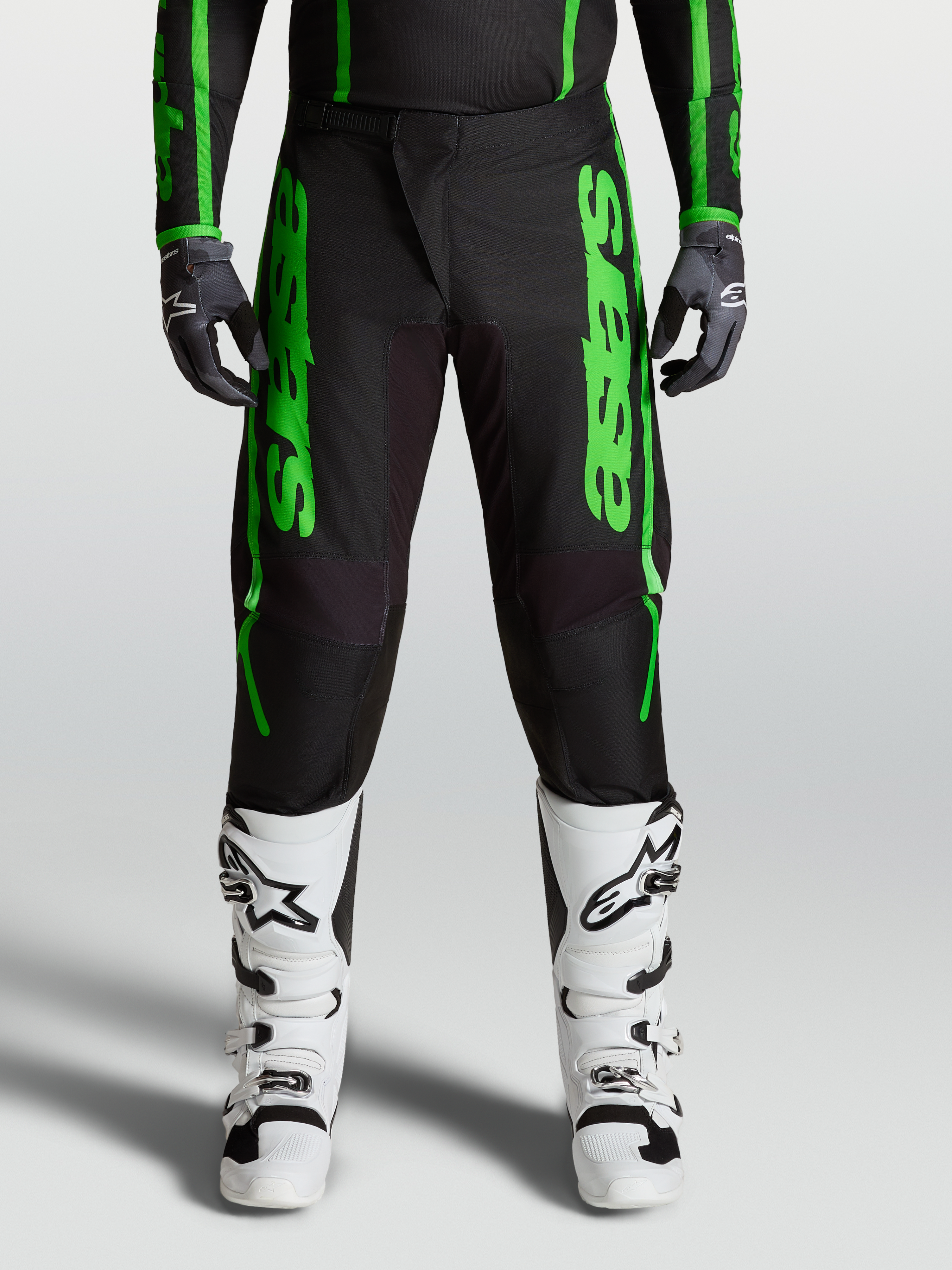 Fluid Apex V2 - Green MX Pants | Alpinestars®