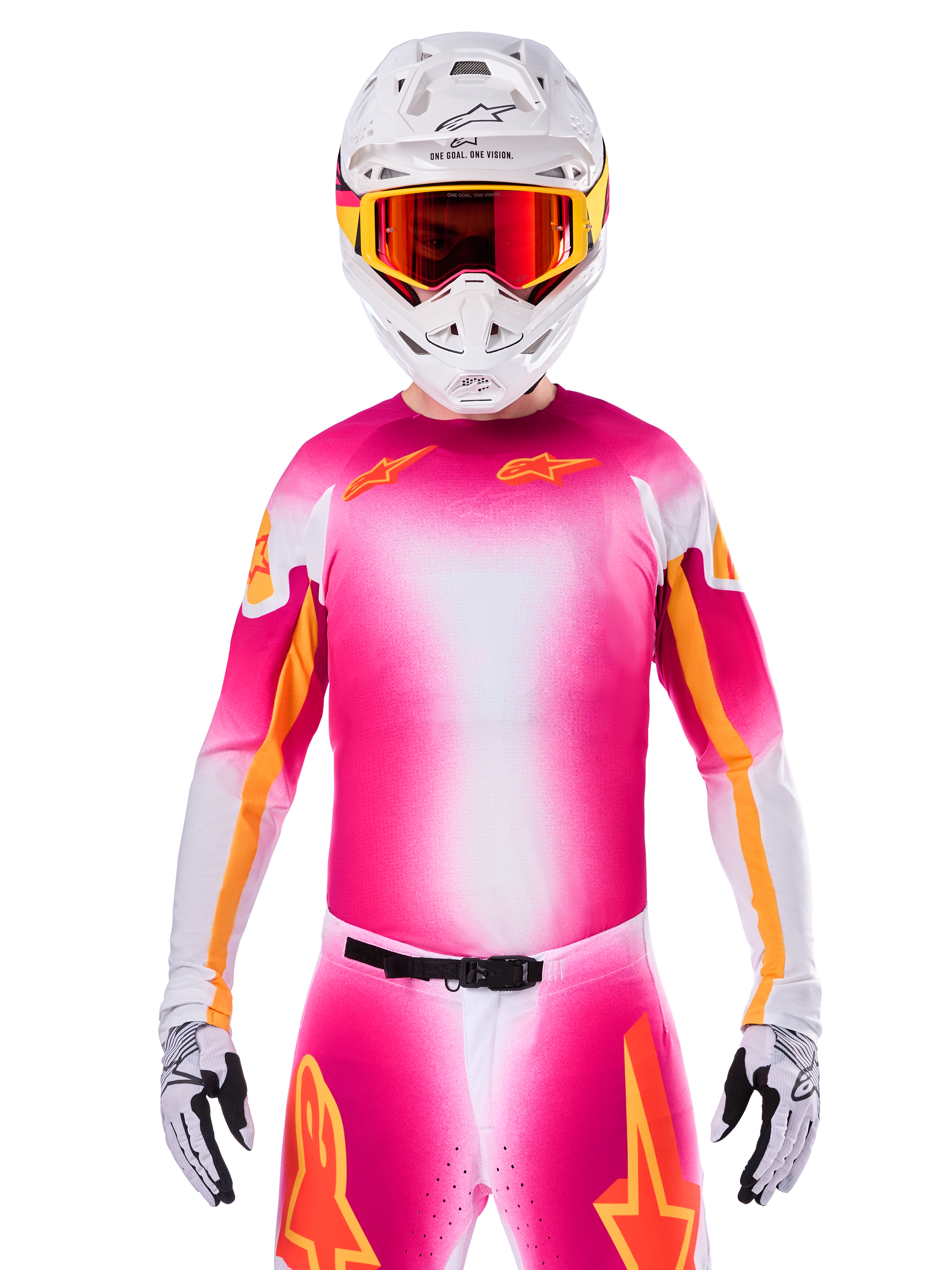 Limited Edition Supertech AFD MIG - Pink MX Jersey | Alpinestars®