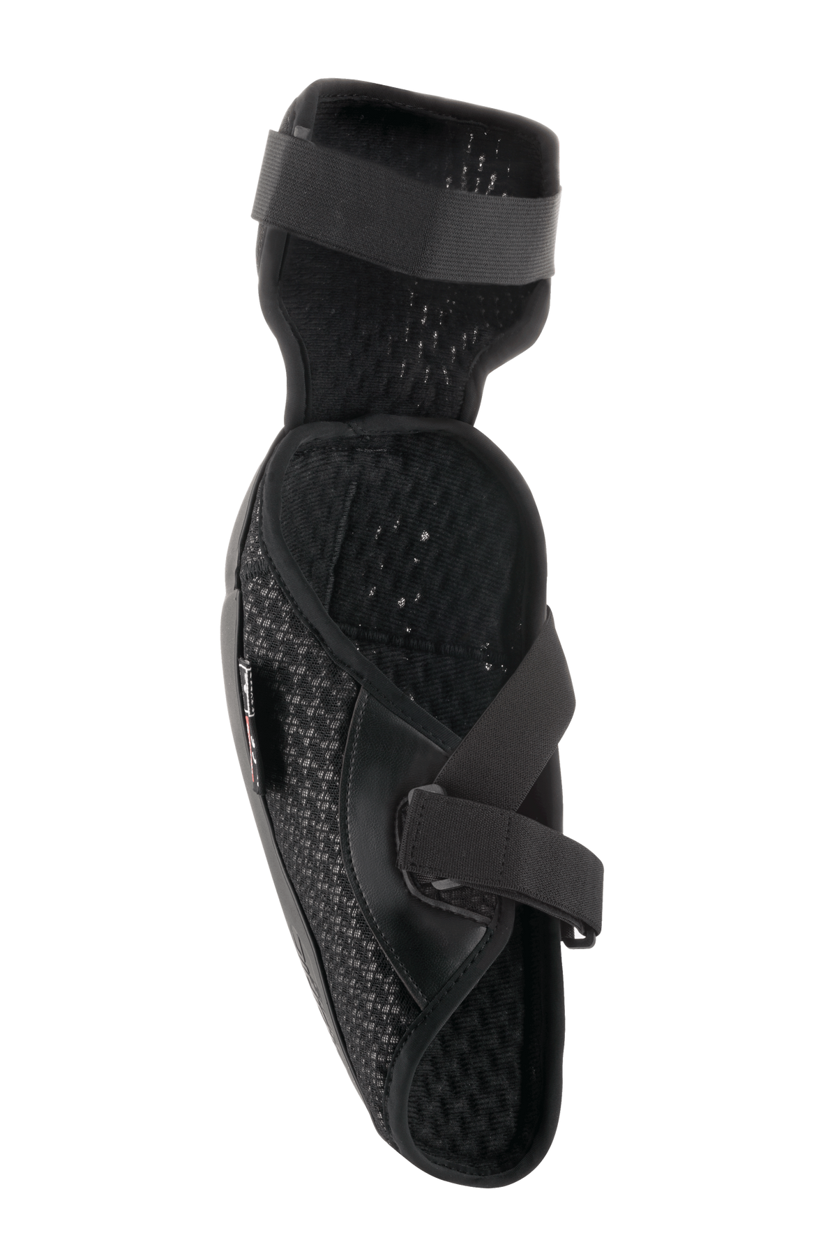 Alpinestars Bionic Plus Ellbogenschützer, Schwarz, Innenansicht mit 3D-Mesh-Polsterung und doppeltem Riemenverschlusssystem, leichtes ergonomisches Design für Offroad-Schutz