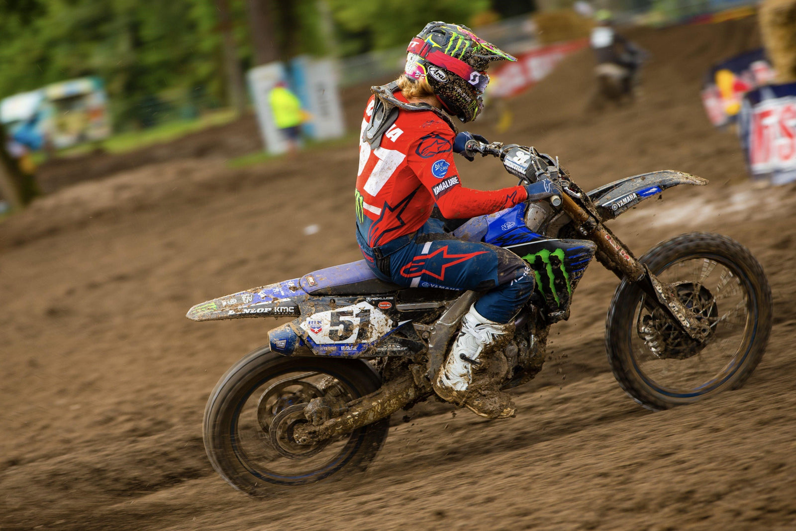 Barcia wird in Moto 1 bei Loretta Lynns 2 zum 450 mx