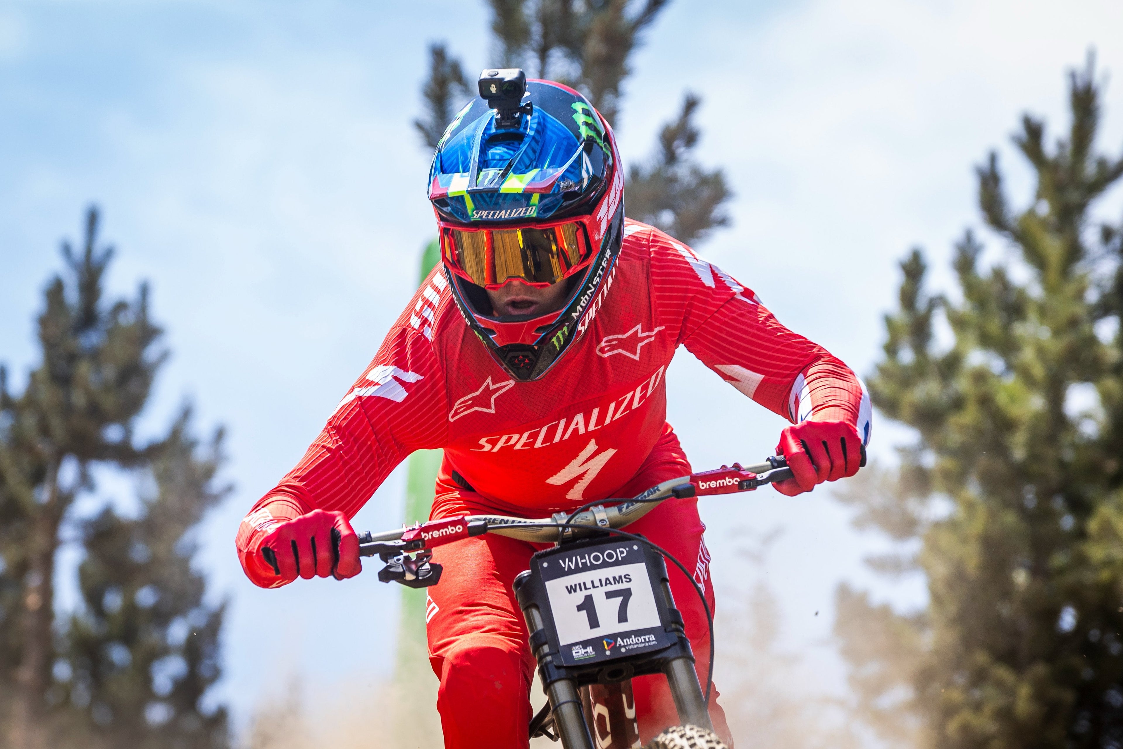 JORDAN WILLIAMS PEDALS TO UCI WORLD CUP DOWNHILL MEN'S ELITE TRIUMPH IN ANDORRA