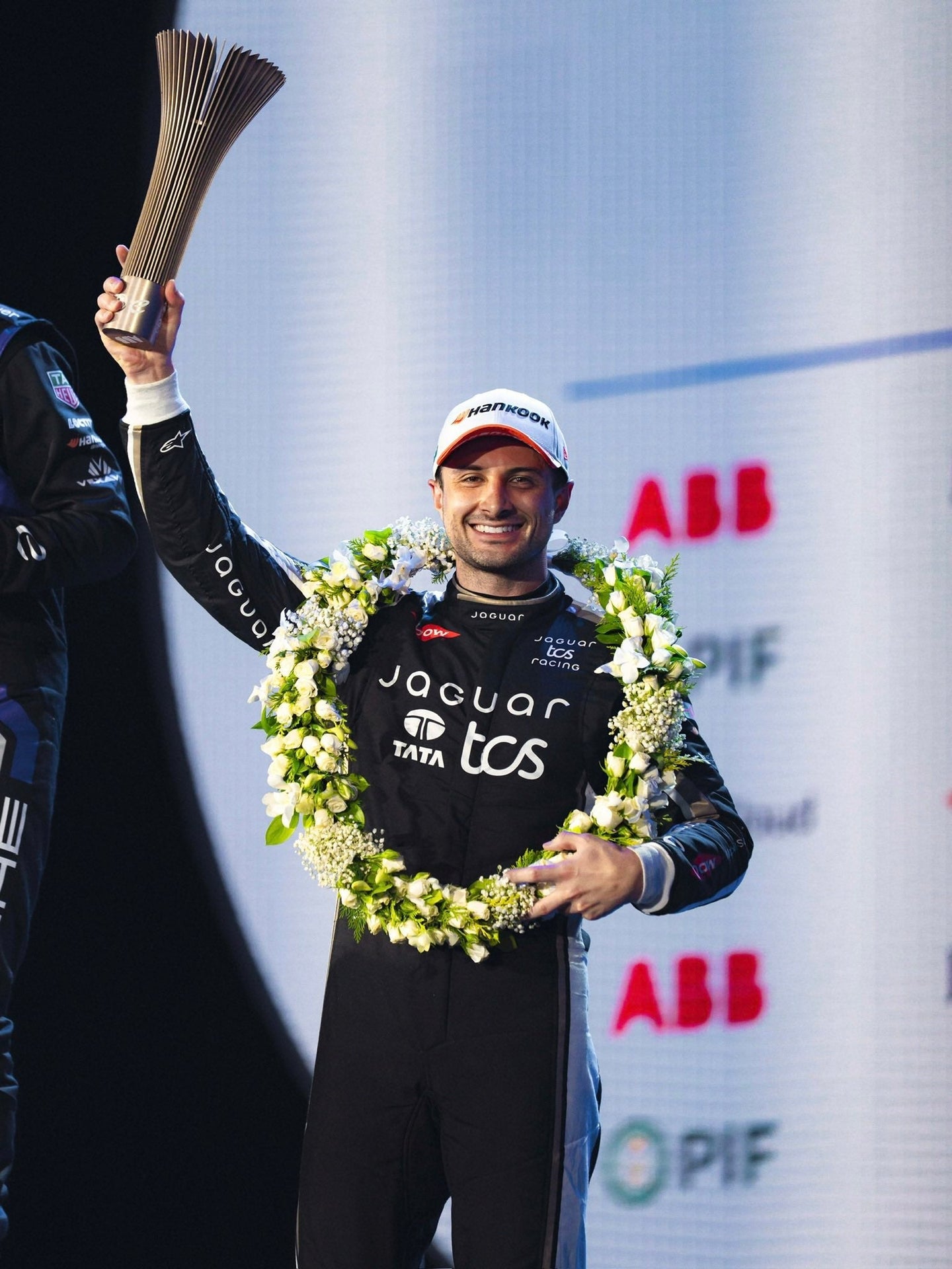MITCH EVANS  BATTLES FOR JEDDAH E-PRIX RACE ONE GLORY