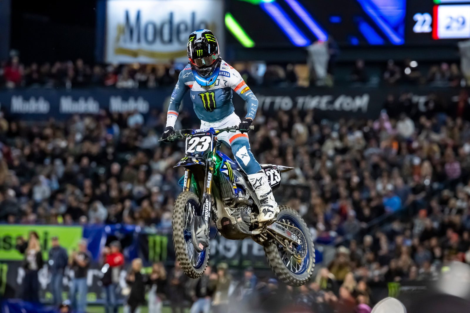 MICHAEL MOSIMAN EARNS HARD FOUGHT AMA 250 WEST SUPERCROSS SECOND PLACE FINISH AT ANAHEIM  2