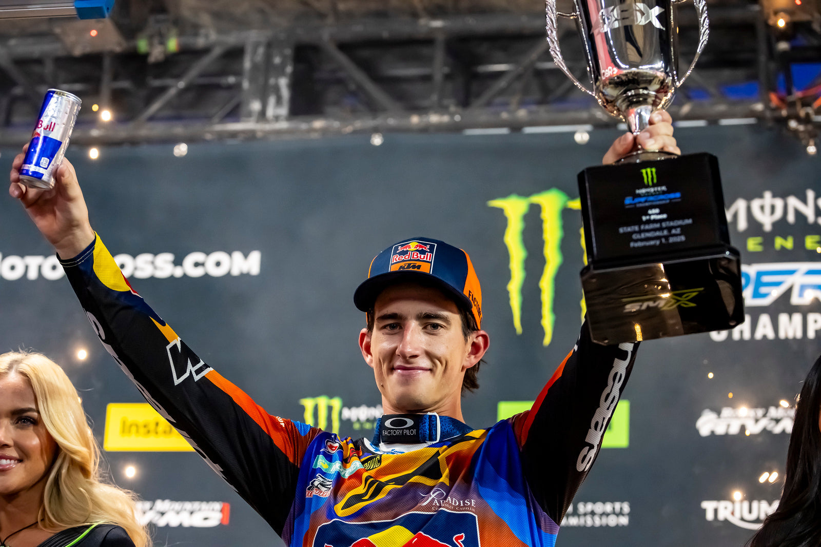 CHASE SEXTON VICTORIOUS AT AMA SUPERCROSS ROUND 4 IN GLENDALE