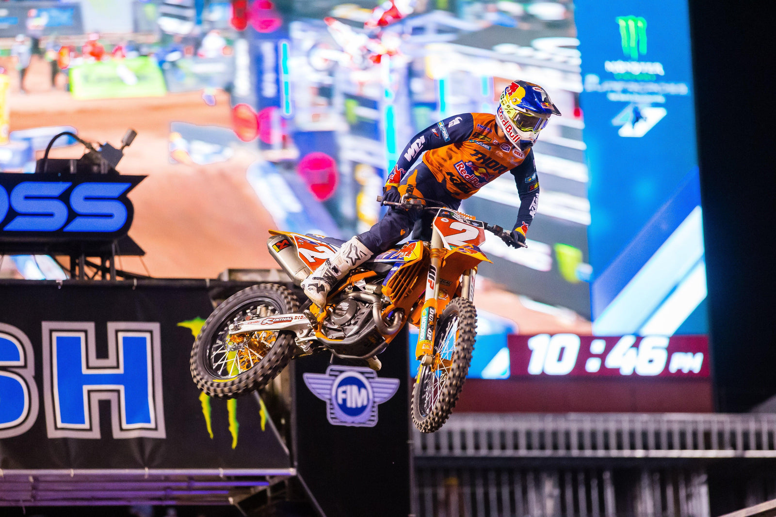 Alpinestars Podium Lock-Out als Cooper Webb blitzt Salt Lake City 2 (Ost/West-Showdown), um einen weiteren 450-Sekunden-Sieg zu holen; Marvin Musquin Zweiter, Chase Sexton Dritter