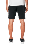 Alpinestars Dunker Short, Fleece-Trainingsshorts für Herren, Schwarz, Rückansicht, bequeme Passform mit elastischem Bund, Sportbekleidung
