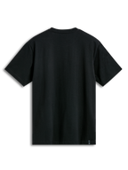 Alpinestars Cereal CSF Tee, Kurzarm-T-Shirt, Schwarz, Rückansicht, schlichtes Design mit kleinem externem Markenlabel am Saum, Casual Motorsport Streetwear