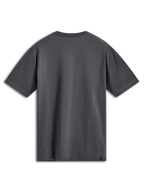 Alpinestars Ellipsoid CSF Tee, Kurzarm-T-Shirt, Anthrazit, Rückansicht, schlichtes Design mit kleinem schwarzem Logo-Etikett am Saum, lässige Sportbekleidung