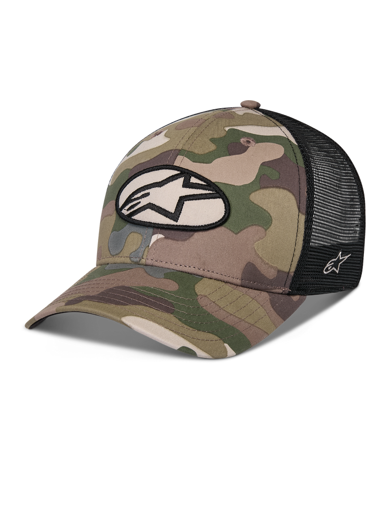 Oblique Camo Trucker Hat