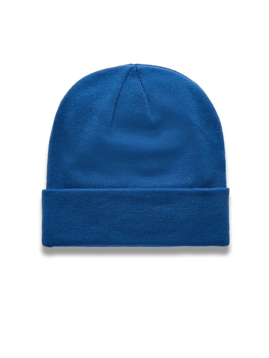 Alpinestars Augment Cuff Mütze, blaue Sportswear-Strickmütze mit Jersey-Strickstich, tiefer Passform und umgeschlagenem Saum