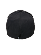 Alpinestars Ageless Reflex Wasserdichte Mütze, Schwarz, Rückansicht, mit Flex-Rückseite, technischem wasserdichtem Gewebe und einem kleinen schwarzen Etikett mit weißem Astars-Logo am Saum.
