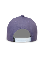 Alpinestars Ageless Snapback Kappe in Lila, Rückansicht mit weißem Snapback-Verschluss und schwarzem Astars-Logo-Etikett.
