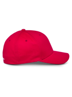 Alpinestars Corp Shift Multi Cap, Rot, Baseball-Cap, Seitenansicht mit gebogenem Schirm und strukturierter Krone, Stretch-Twill-Gewebe, lässige Motorsport-Kopfbedeckung