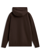 Alpinestars Prelude Oversized Hoodie, brauner Fleece-Sportswear-Pullover in der Rückansicht, lässige Oversized-Passform.