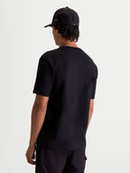 Alpinestars Cypress CSF T-Shirt, Herren-Kurzarm-Sportswear-T-Shirt, Schwarz, Rückansicht am Model, Premium-Baumwoll-Polyester-Mischung für optimalen Alltagskomfort.