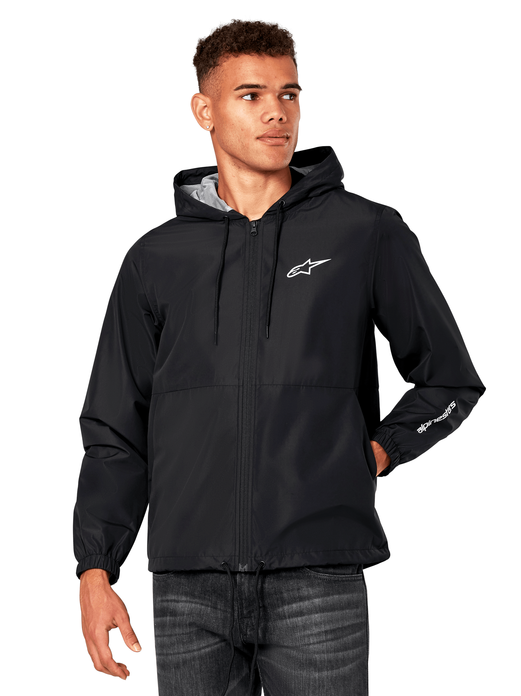 Speeder Windbreaker Jacket - BLACK SPORTSWEAR Jackets Speeder Windbreaker Jacket - BLACK SPORTSWEAR Jackets