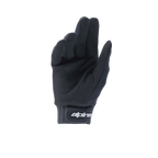 Alpinestars A-Dura Gloves, Black MTB Gloves, synthetic suede palm for grip and durability, neoprene cuff with hook and loop wrist closure, versatile performance gear for mountain biking