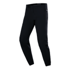 Alpinestars A-Dura wasserdichte Hose, MTB-Fahrradhose, Schwarz, technisches Slim-Fit-Design mit seitlichen Reißverschlusstaschen und Ratschenverschluss am Bund, glattes wasserdichtes Material, minimalistische Performance-Ausrüstung für das Mountainbiken