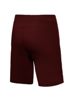 Alpinestars A-Dura Ride Shorts in Bordeaux, MTB-Performance-Hose aus 4-Wege-Stretch in der Rückansicht.