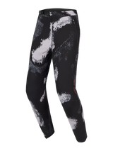 A-Dura Ride Hose in Black Camo, Performance-Mountainbike-Hose mit 4-Wege-Stretch und Ratschenverschluss vorne.