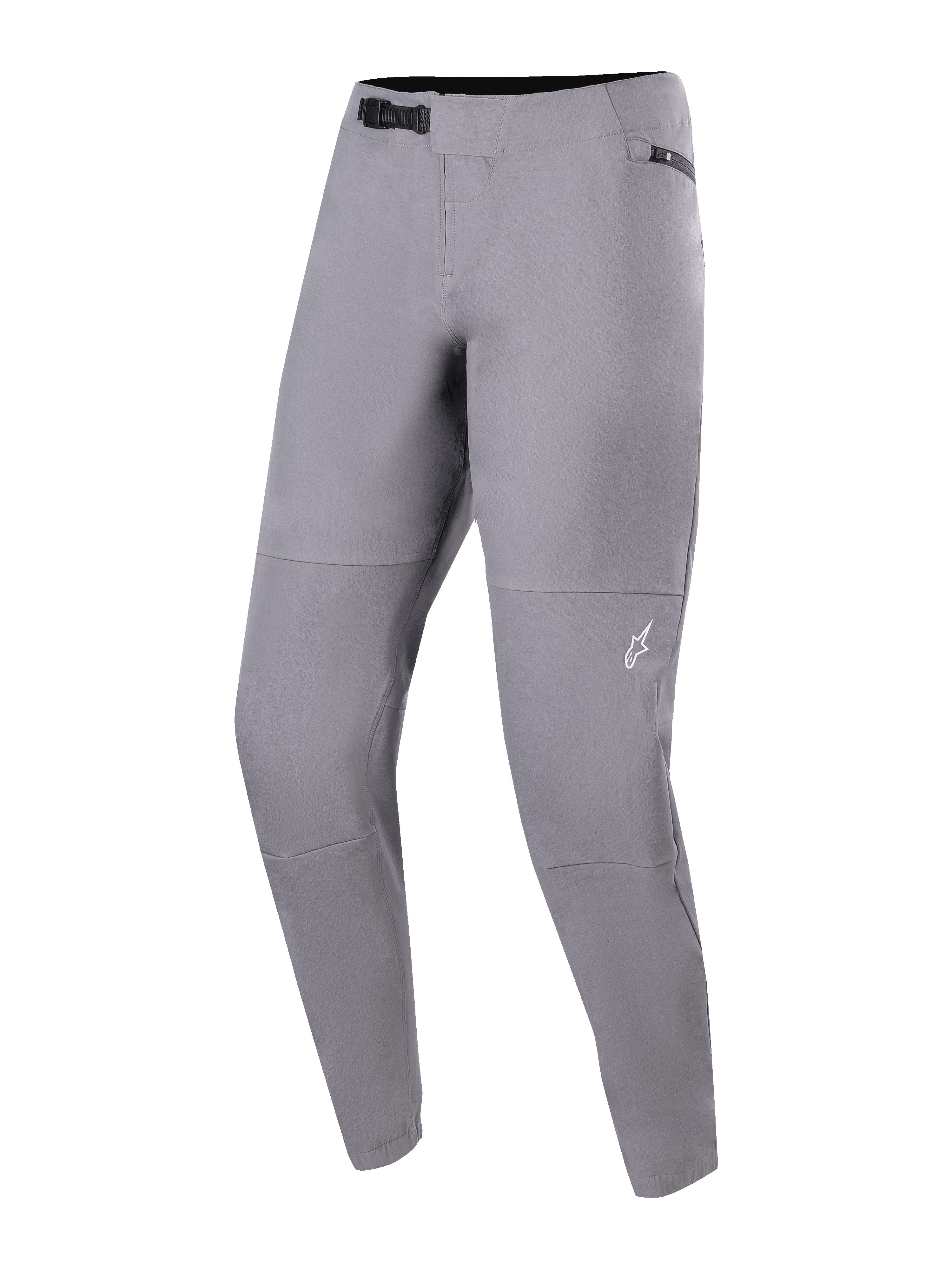 Alpinestars A-Dura Elite Hose, Mountainbike-Hose, Dunkelgrau, mit vorderem Ratschenverschlusssystem und Reißverschlusstaschen, strapazierfähiges 4-Wege-Stretch-Cordura®-Gewebe für den Offroad-Radsport
