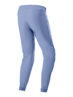 Alpinestars A-Dura Hose, Mountainbike-Hose, Infinity Blau, Rückansicht mit schmal zulaufendem Beindesign und elastischen Bündchen, strapazierfähiges 2-Wege-Stretch-Textilgewebe für den Offroad-Einsatz
