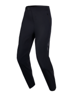 Youth A-Dura Ride Pants in black, featuring durable 4-way stretch fabric and a ratchet closure for MTB performance.