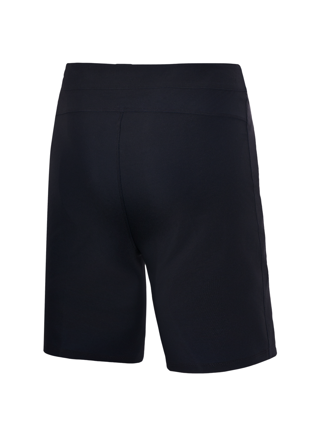 Jugendliche A-Dura Ride Shorts in Schwarz, Rückansicht, MTB-Hose mit 4-Wege-Stretch und regulärer Passform.